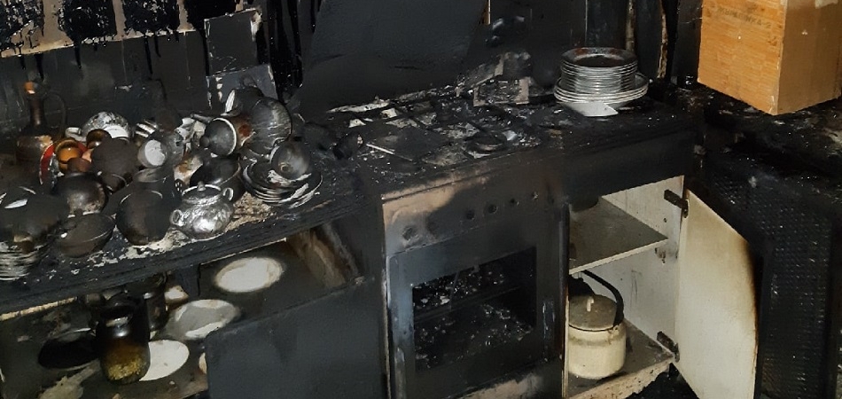 Один человек пострадал при пожаре в многоквартирном доме в Волковыске