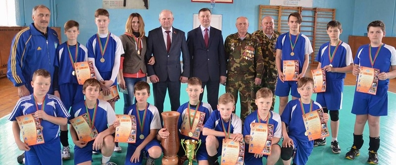 Команда из Украины победитель международного турнира по волейболу среди юношей в Волковыске