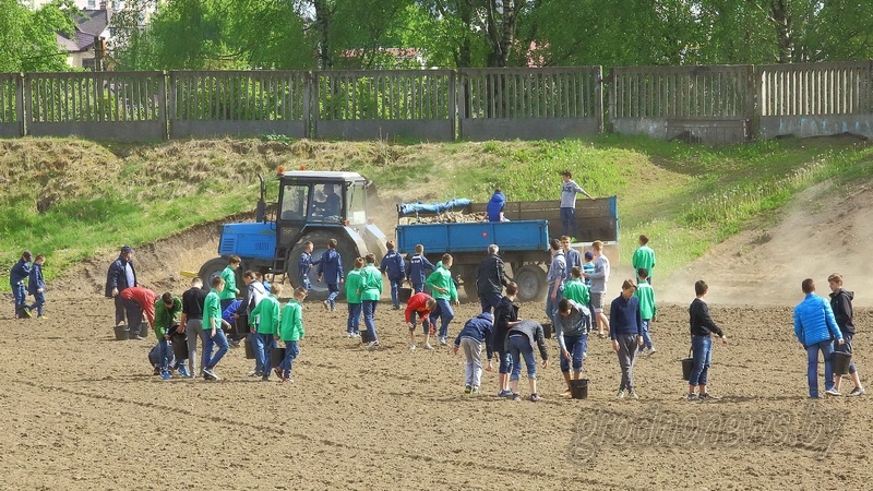 У футболистов гродненского «Немана» будет современное тренировочное поле