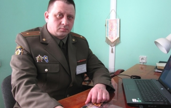 Супрацоўнік райваенкамата ўзнагароджаны медалём