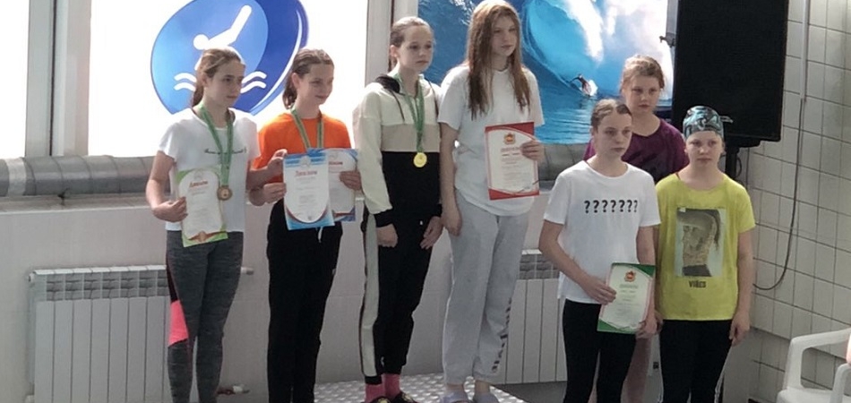 Успех юных волковысских пловцов на спартакиаде Гродненской области среди ДЮСШ и СДЮШОР