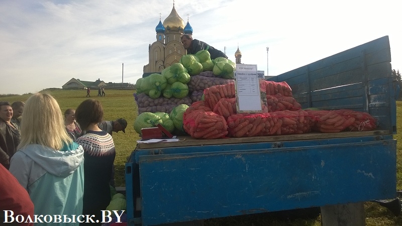 В Волковыске начались сезонные сельскохозяйственные ярмарки