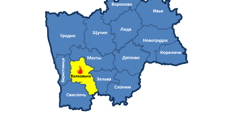 В Подороске горел нежилой дом