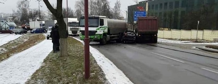 Крупное ДТП произошло в Волковыске