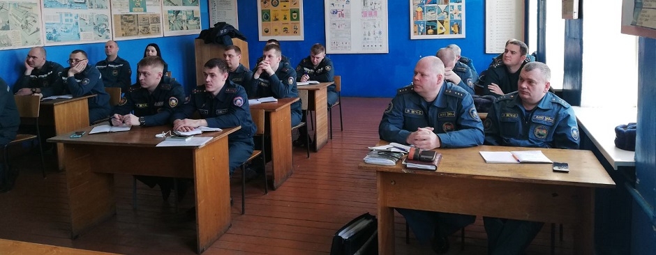 Беседа с офицерами Волковысского РОЧС на тему «Личность Иисуса Христа»