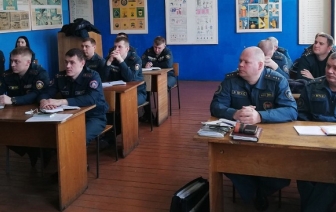 Беседа с офицерами Волковысского РОЧС на тему «Личность Иисуса Христа»