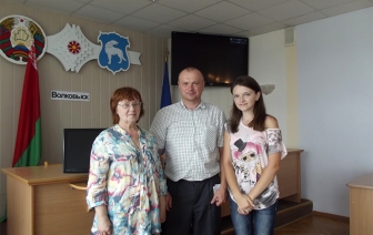 Сустрэча з культуролагам у райвыканкаме