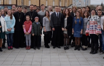 На приходе храма Благовещения Пресвятой Богородицы прошла встреча молодежных братств