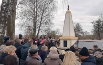 В мемориальном комплексе «Шауличи» прошел митинг-реквием