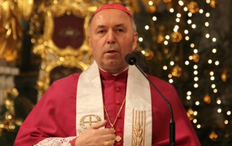 Віншаванні і бласлаўленне ксяндза біскупа Аляксандра з нагоды ўрачыстасці Божага Нараджэння і Новага 2013 года