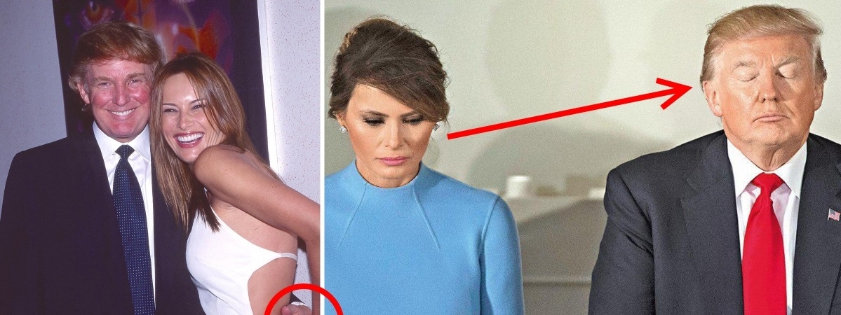 12 крайне редких кадров, на которых между Дональдом и Меланьей Трамп пылает безумная страсть