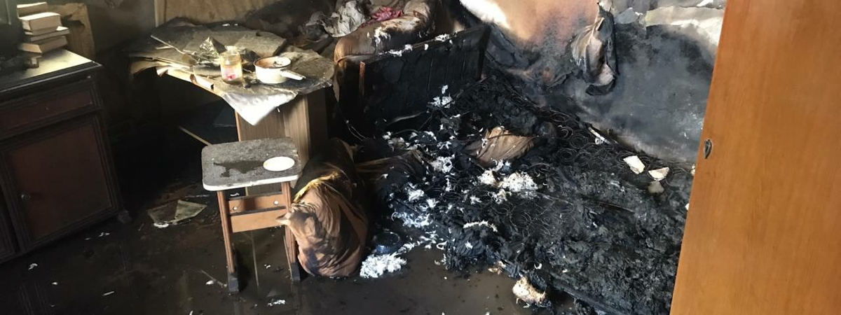 В Волковыске в пожаре сгорел мужчина