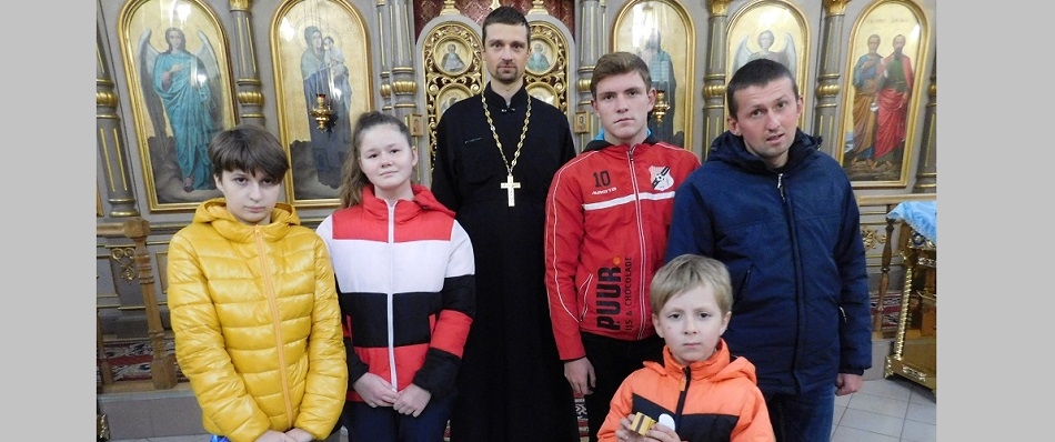 Экскурсия в храме для курсантов волковысского военно-патриотического клуба «Школа выживания»