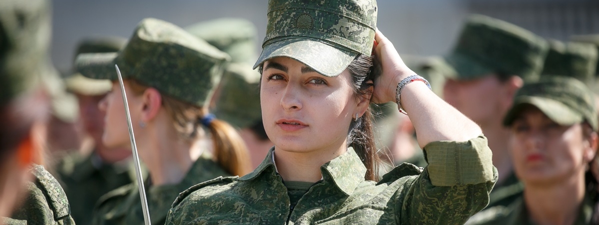 В 2022 году военный факультет ГрГУ имени Янки Купалы впервые набирает девушек на обучение