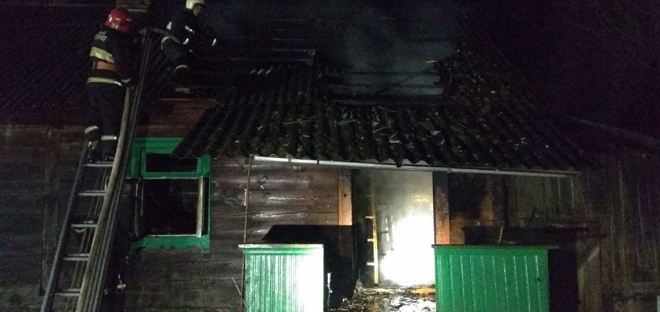 В Рупейках на пожаре погиб человек