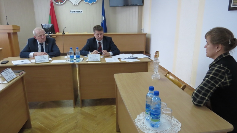 Помощник Президента провел прием граждан в Волковыске