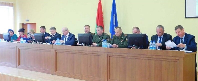 Заместитель Министра по ЧС Александр Худолеев побывал с рабочим визитом в Волковысском районе