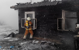 В Волпе 60-летний мужчина из-за пожара остался без дома