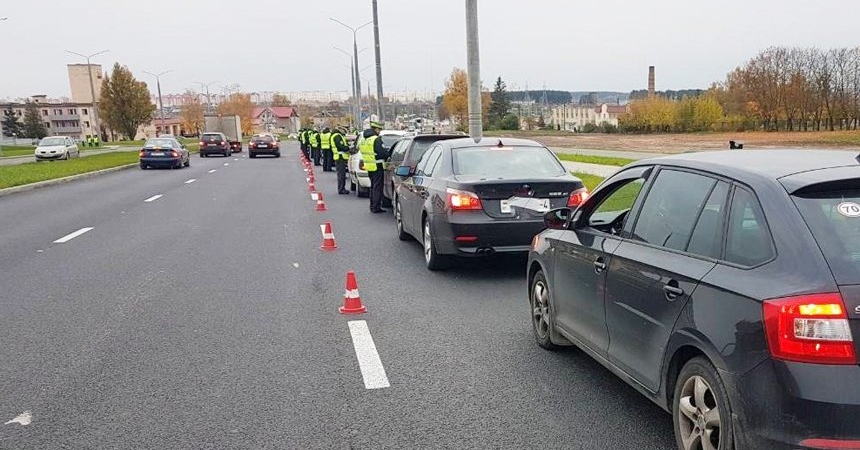 ГАИ поделилась итогами первоапрельских «фильтров» по Гродненской области