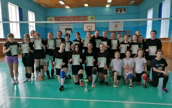 Соревнования круглогодичной спартакиады школьников по волейболу среди девушек прошли на Волковыщине