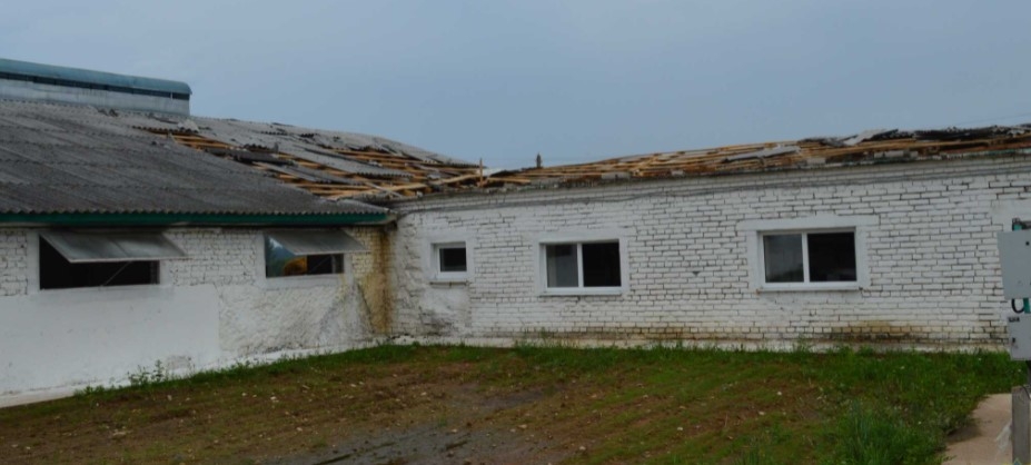 Последствия прохождения грозового фронта на Волковыщине