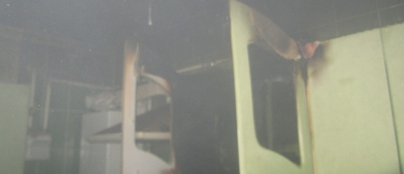 Пожар в жилом доме по ул. Рокоссовского