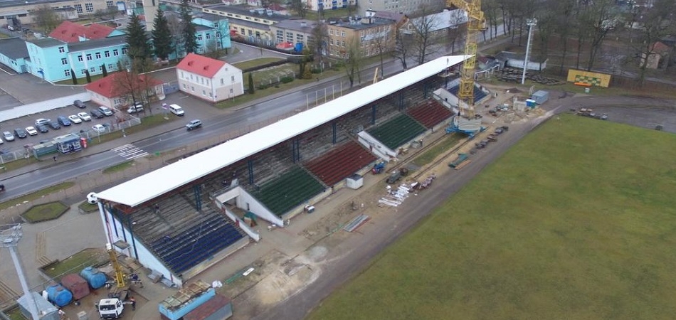 В Щучине завершается масштабная реконструкция городского стадиона