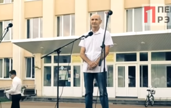Педагог-пенсионер сказал что думает на митинге "За Беларусь" в Ганцевичах