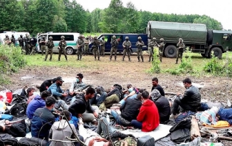 В марте совершено 1747 попыток проникновения мигрантов с территории РБ 