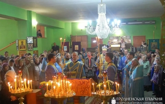 В день Благовещения Пресвятой Богородицы архиепископ Артемий посетил Волковыск