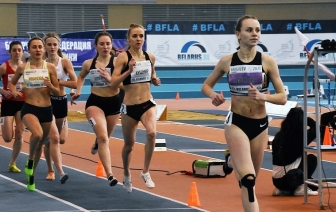 Волковычанка Полина Киберева бронзовый призер чемпионата Беларуси по легкой атлетике