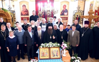 Архиепископ Антоний совершил Литургию во Введенском храме Волковыска