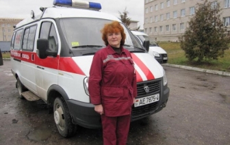 Урач хуткай медыцынскай дапамогі ўзнагароджана Ганаровай граматай урада