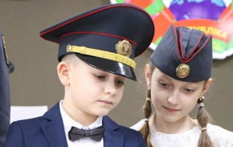 В школе на Гродненщине собрали отряд «юных помощников милиции»