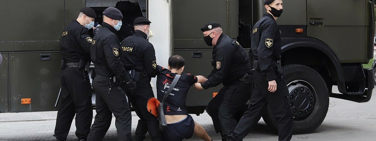 В МВД Беларуси назвали число задержанных в ходе акций протеста 27 сентября