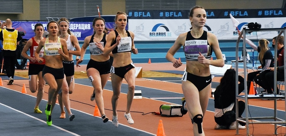 Волковычанка Полина Киберева бронзовый призер чемпионата Беларуси по легкой атлетике