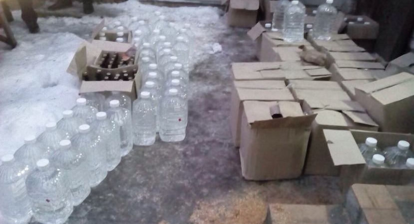 У волковычанина изъята крупная партия алкогольной продукции