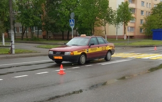Таксист в Волковыске сбил пешехода