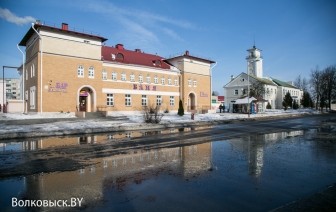 На Ваўкавышчыну прыйшла адліга (фота)