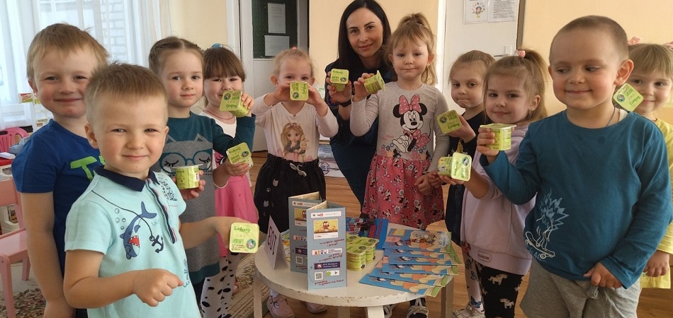  Малыши оценили йогурт от «Беллакт» со вкусом безопасности на «отлично»
