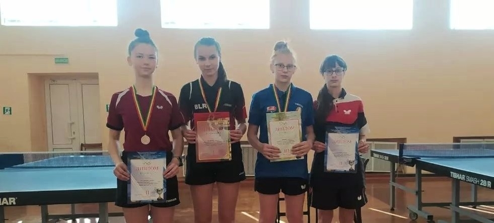 Успех юных мастеров настольного тенниса на первенстве Гродненской области