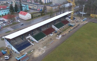 В Щучине завершается масштабная реконструкция городского стадиона