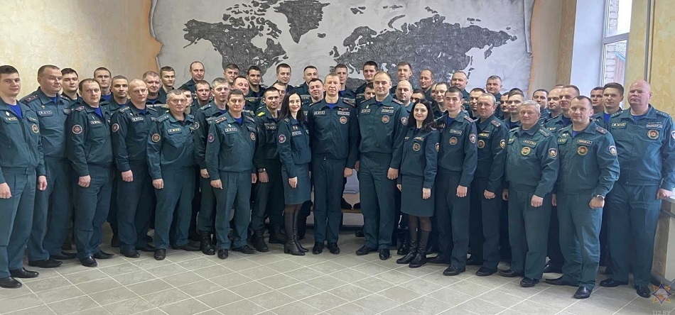 Волковысские спасатели подвели итоги оперативно-служебной деятельности 