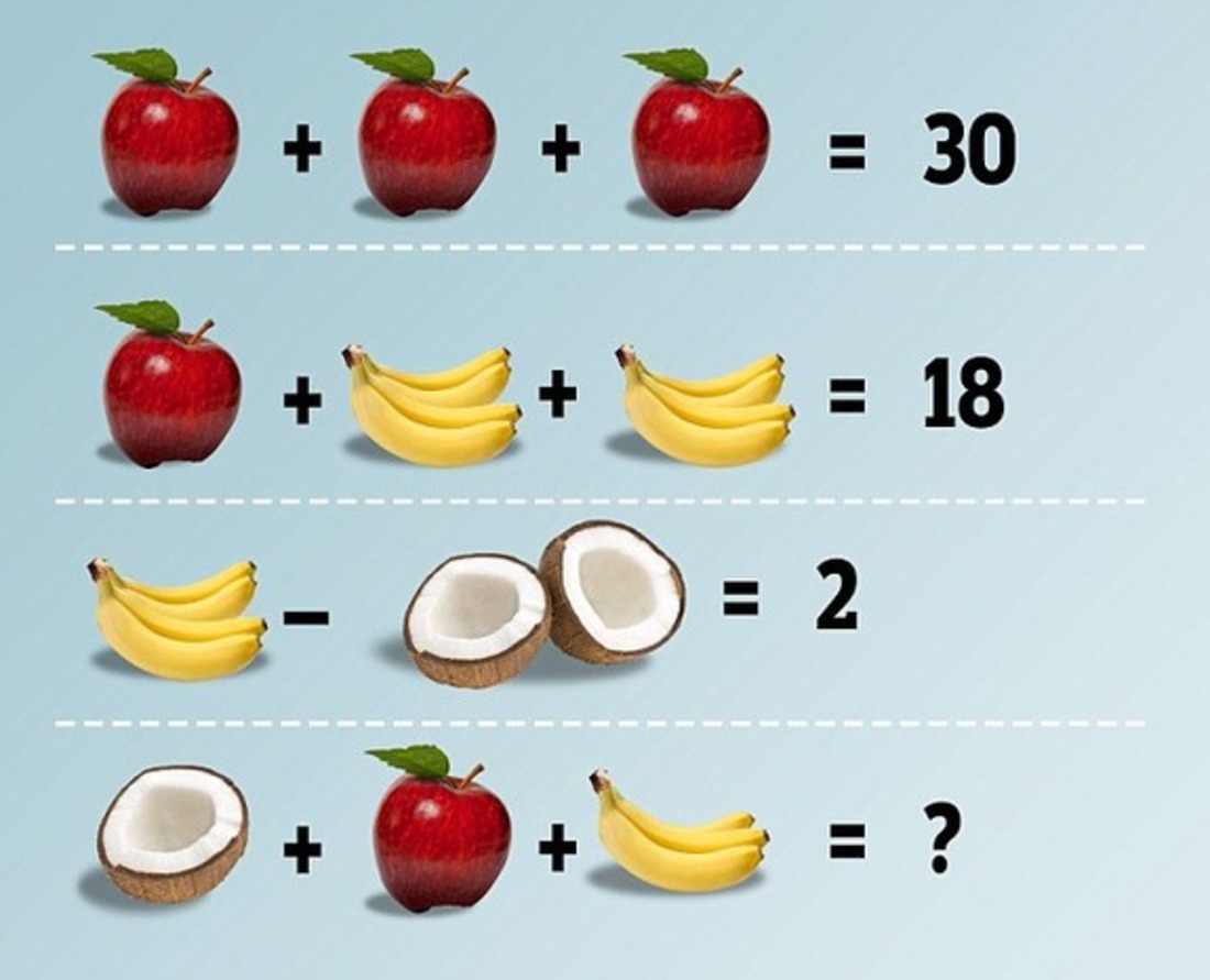 Задачи про фрукты. Задачи с фруктами на логику. Головоломки с фруктами. Головоломка математическая с фруктами. Математические загадки с фруктами.