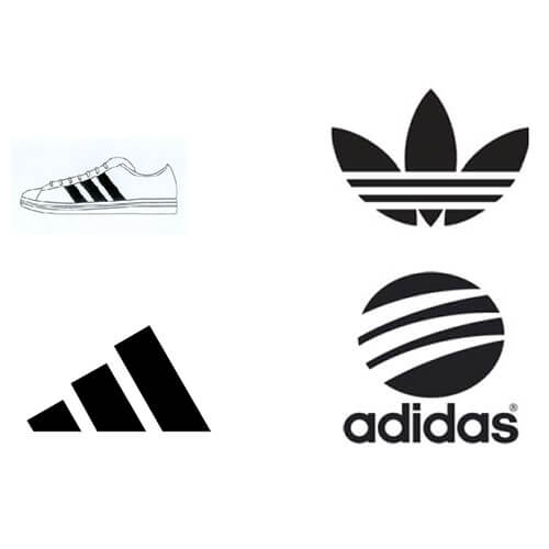 известные логотипы, adidas