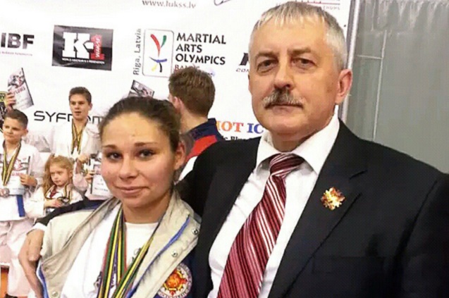 Волковычанка Полина Дудко призер международных соревнований по каратэ ...